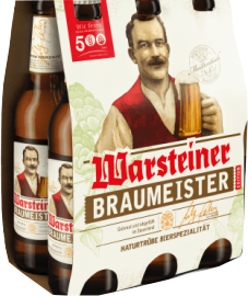 Warsteiner Braumeister set van 6 flesjes van 0,33 liter